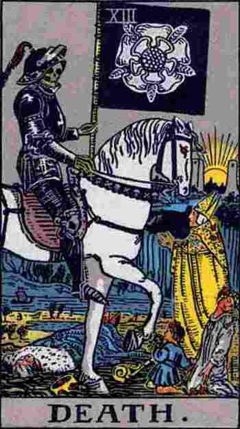 La Muerte en el Tarot Rider Waite