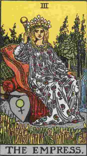 La Emperatriz en el Tarot Rider Waite